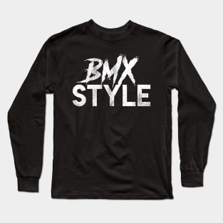 BMX Style Long Sleeve T-Shirt